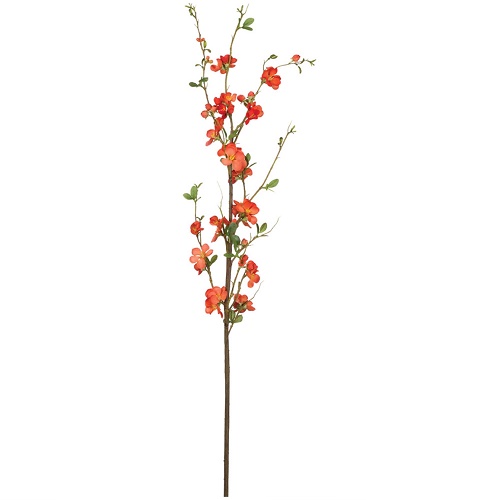 Blossom Stem - Orange - Artificial floral - Tall Filler flowers Orange blossoms